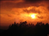 sun set